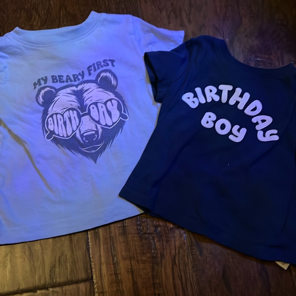 First Birthday Shirts